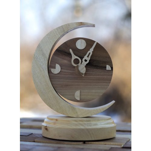 Moon Time - table clock